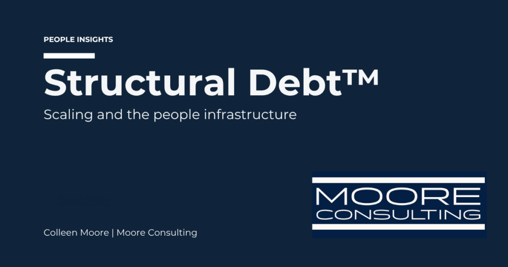 Scaling your business with a strong people infrastructure